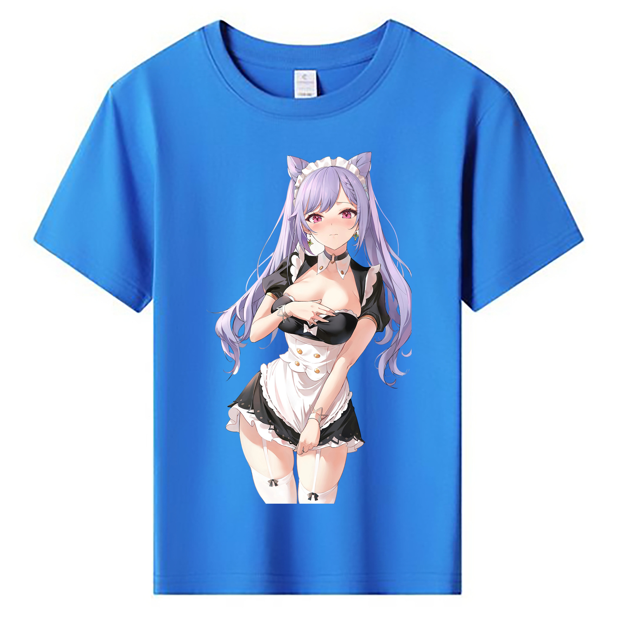 げんし神 刻晴 こくせい genshin Kokusei 綿100％キッズTシャツ（フロントプリント）